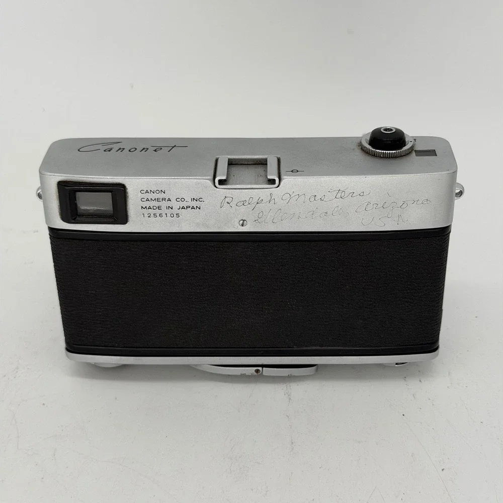 Canon Canonet Rangefinder 35mm Film Camera 45mm f1.9 SE Lens Vintage Japan